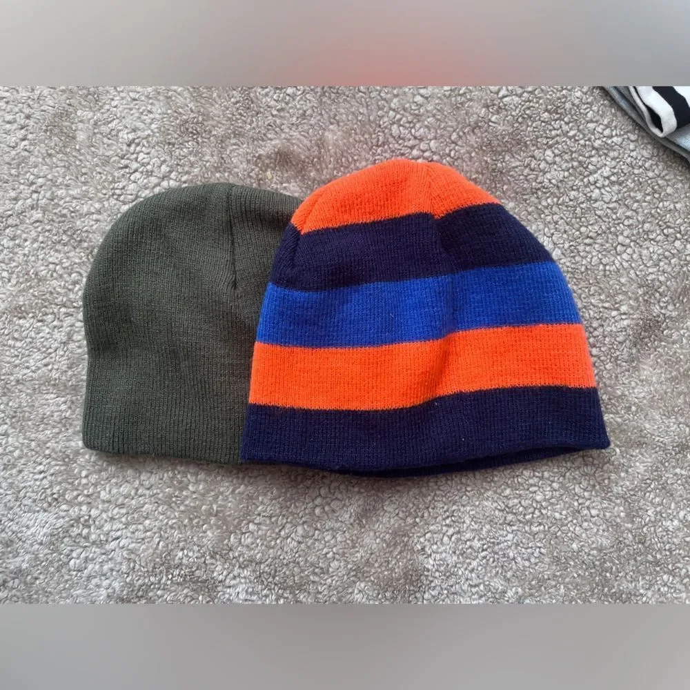 Baby Boy Lot Baby Hat Beanie Newborn 0-6M bundle